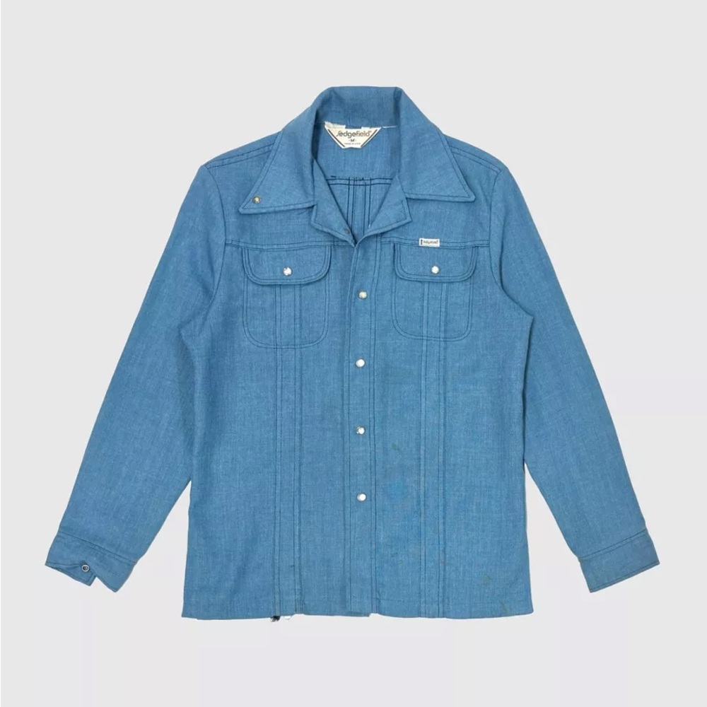 Vintage 1970’s Sedgefield Denim Western Pearl Snap Shirt Jacket